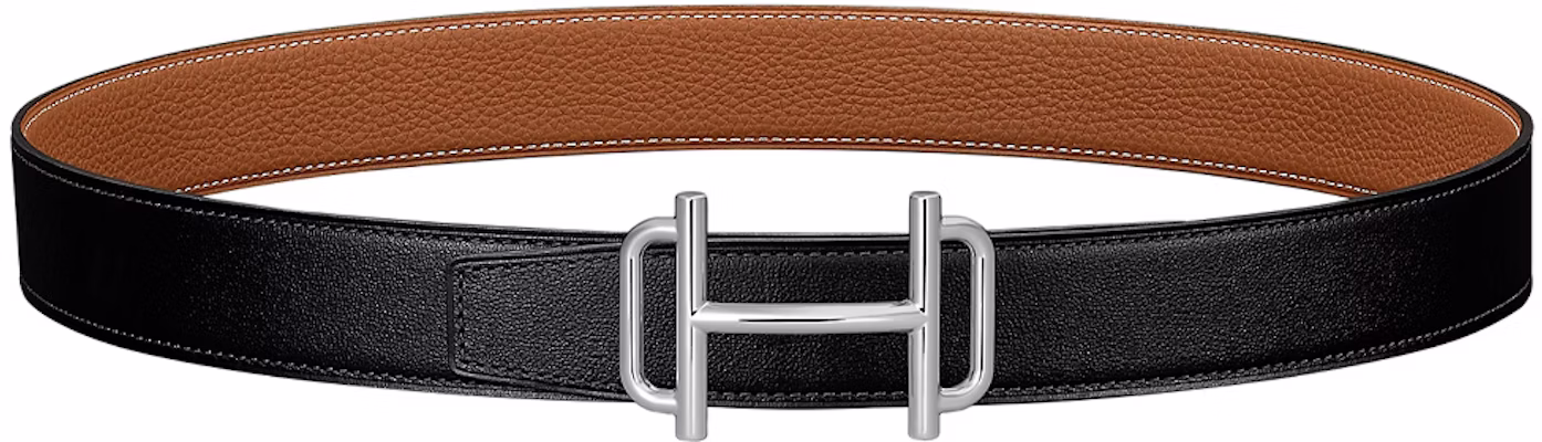 (W) HERMES Cinturón Reversible de Cuero Togo Negro/Marrón 3.2cm Clásico Casual H075371CK05-H073967CAAA085 Buy (W) HERMES Cinturón Reversible de Cuero Togo Negro/Marrón 3.2cm Clásico Casual H075371CK05-H073967CAAA085