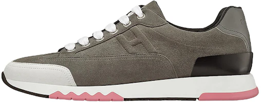 (Women) HERMES Trail 'Grey Suede Low-Top' H192210Z-G4 (Women) HERMES Trail 'Grey Suede Low-Top' H192210Z-G4