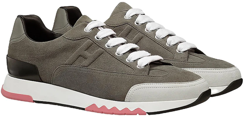 (Women) HERMES Trail 'Grey Suede Low-Top' H192210Z-G4 Lookbook (Women) HERMES Trail 'Grey Suede Low-Top' H192210Z-G4