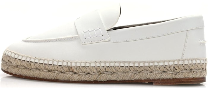 HERMES愛馬仕 Trip 皮革 低幫套腳 平底鞋 女款 白色 Buy HERMES愛馬仕 Trip 皮革 低幫套腳 平底鞋 女款 白色