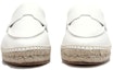 Shop (W) HERMES Trip Kulit Slip-On Rendah 'Putih' H231123Z-90