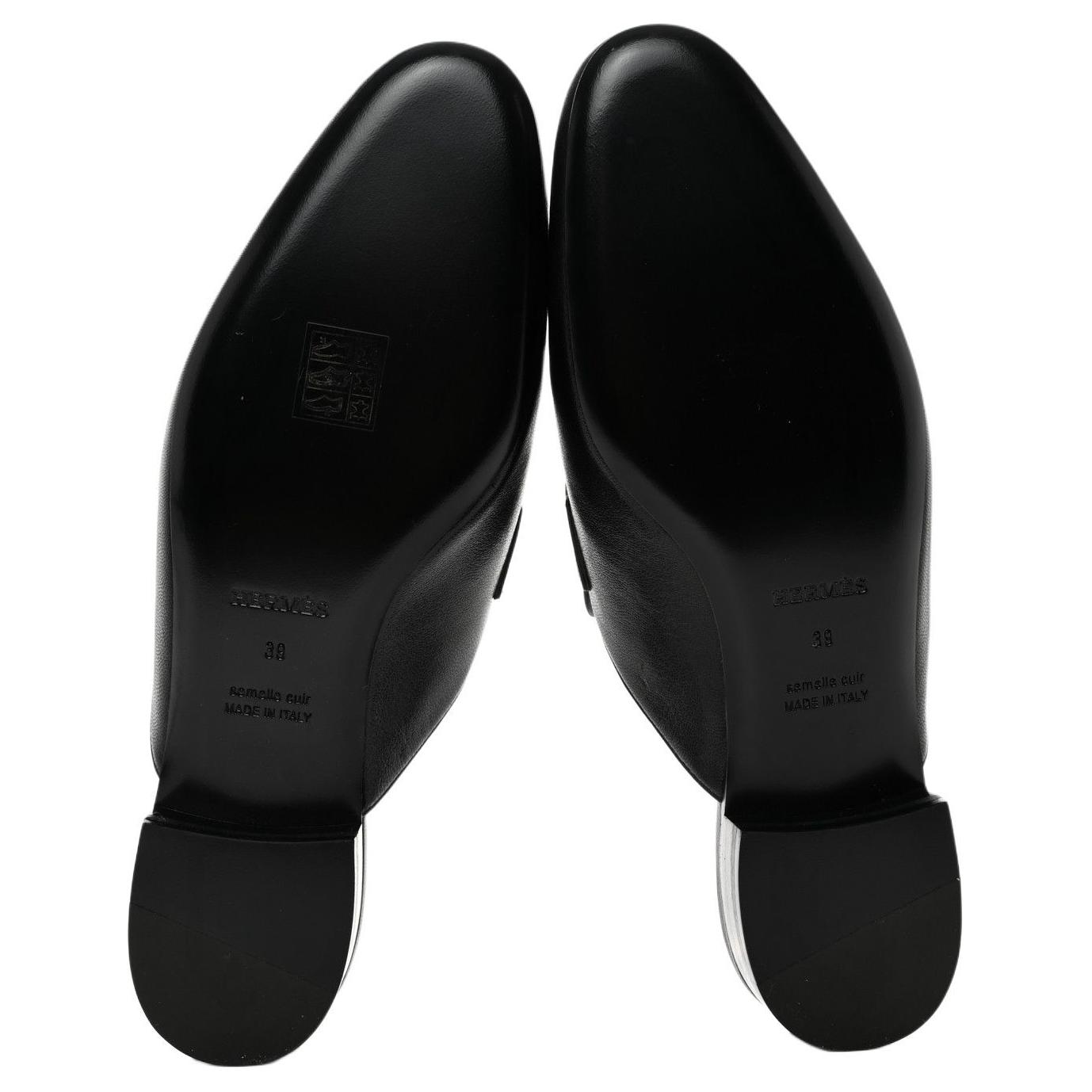 (W) HERMES Trocadero 'Black Goat Skin with Metal Details' 圖 5