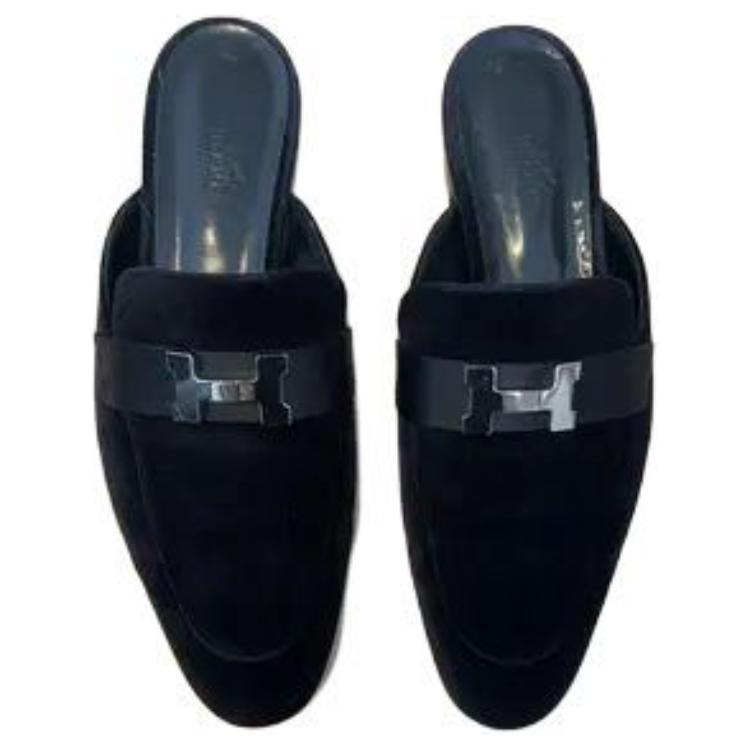 (W) HERMES Trocadero Mule 'Black' 圖 5