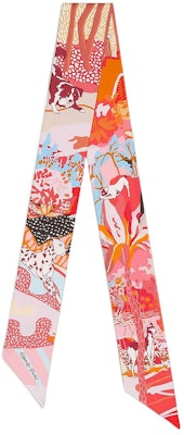 (Women) HERMES Twilly Scarf - Liberty City Design Silk Scarf H063911S 03 Order (Women) HERMES Twilly Scarf - Liberty City Design Silk Scarf H063911S 03