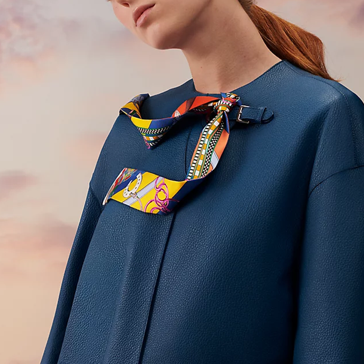 (Women) HERMES Twilly  Scarf Multicolor - Brides de Gala and Mascots Design H062849S-16 圖 3