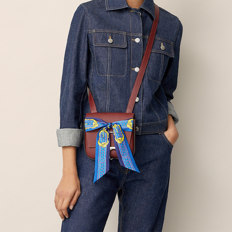 (Women) HERMES Twilly Silk Scarf - Equestrian Design H061517S-04 圖 3