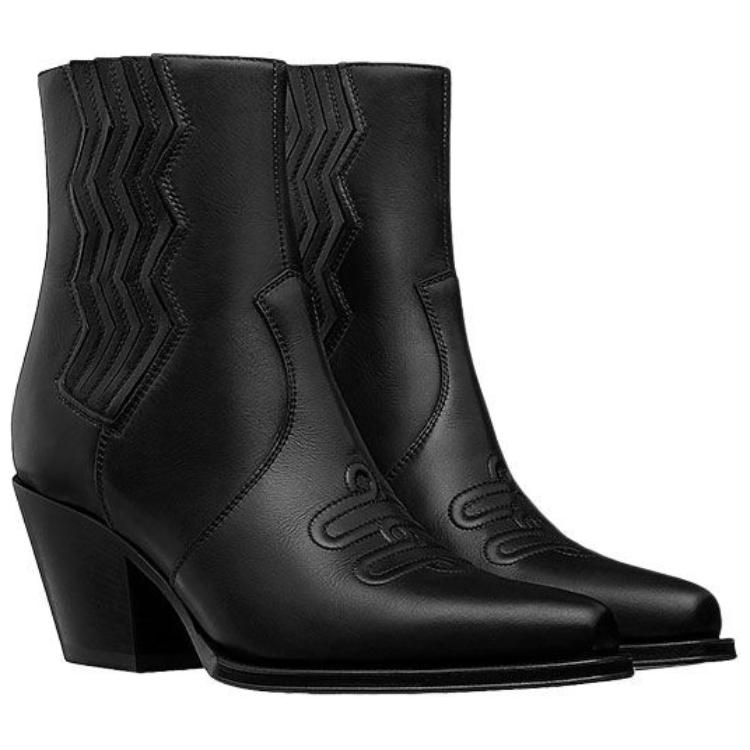 (W) HERMES Vegas Ankle Boot 'Black Calfskin' 圖 3