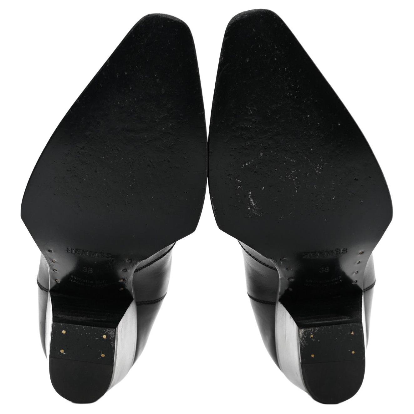 (W) HERMES Vegas Ankle Boot 'Black Calfskin' 圖 5