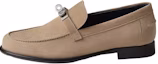 Buy (W) HERMES Velluto Mocassino Semplice Marrone H221087Z-1J