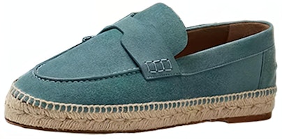 (W) HERMES Velvet Flat 'Biru' H211138Z-6U Buy (W) HERMES Velvet Flat 'Biru' H211138Z-6U