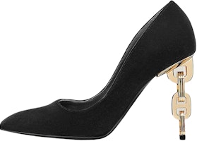 (Women) HERMES Velvet High Heels 'Black' H212009Z-02 (Women) HERMES Velvet High Heels 'Black' H212009Z-02