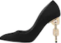 Buy (W) HERMES Tacchi Alti in Velluto ''Nero'' H212009Z-02