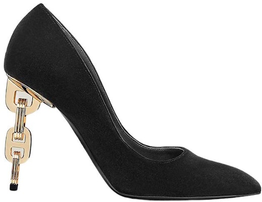 (Women) HERMES Velvet High Heels 'Black' H212009Z-02 Order (Women) HERMES Velvet High Heels 'Black' H212009Z-02