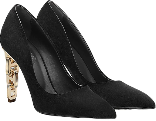 (W) HERMES Tacchi Alti in Velluto ''Nero'' H212009Z-02 Lookbook (W) HERMES Tacchi Alti in Velluto ''Nero'' H212009Z-02