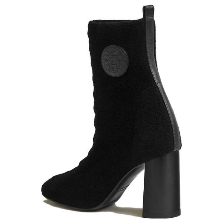 Lookbook (W) 爱马仕黑色小牛皮Volver短靴 H232155Z-02