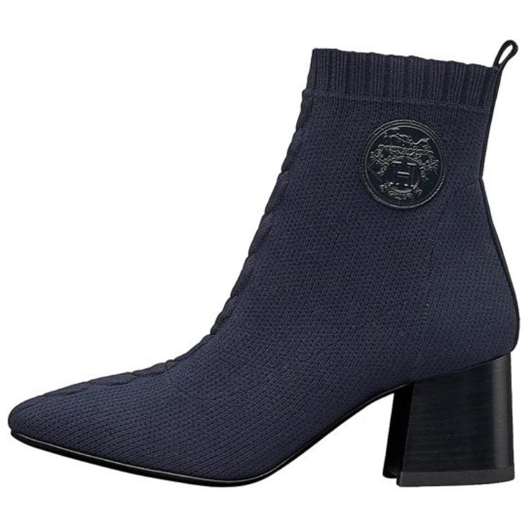 (Women) HERMES Volver Knit Ankle Boot 'Blue' H192034Z-O5
