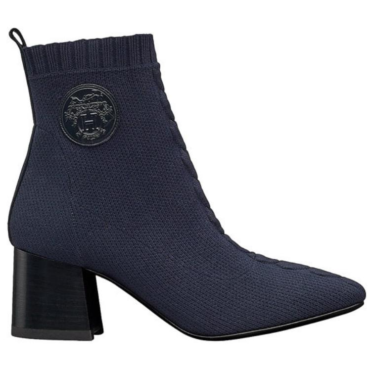 Order (W) 爱马仕 Volver 蓝色针织踝靴 H192034Z-O5