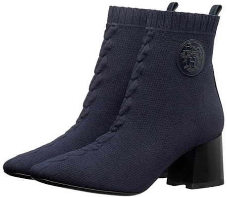 (Women) HERMES Volver Knit Ankle Boot 'Blue' H192034Z-O5 Lookbook (Women) HERMES Volver Knit Ankle Boot 'Blue' H192034Z-O5