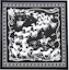 Buy (Women) HERMES Wild Mustang Print Scarf Women’s Black/White H043941S 15