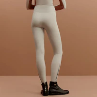 Shop (Women) HERMES Women’s Slim Fit Solid Color Leggings with Hidden Zipper Grey H800726EV02