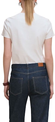 (Women) HERMES Women’s White Regular Fit T-Shirt Short Sleeve Casual Knit Tee FW25 H5H4632DC90 Shop (Women) HERMES Women’s White Regular Fit T-Shirt Short Sleeve Casual Knit Tee FW25 H5H4632DC90