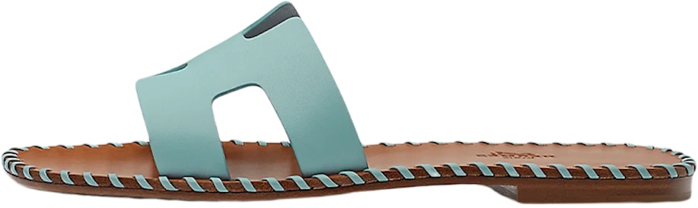 (W) エルメス 青 カーフスキン サンダル (HERUMESU Ao Kāfusukin Sandaru) H221110Z-6A Buy (W) エルメス 青 カーフスキン サンダル (HERUMESU Ao Kāfusukin Sandaru) H221110Z-6A