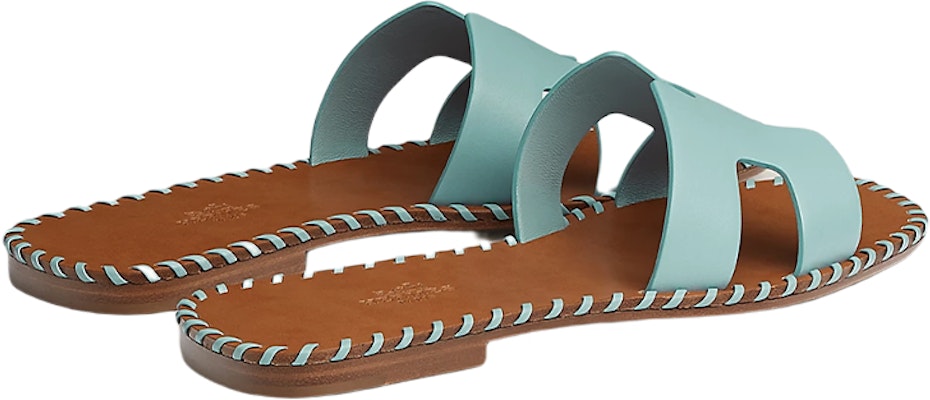 (Women) HERMES Woven Calfskin Sandals 'Blue' H221110Z-6A Shop (Women) HERMES Woven Calfskin Sandals 'Blue' H221110Z-6A