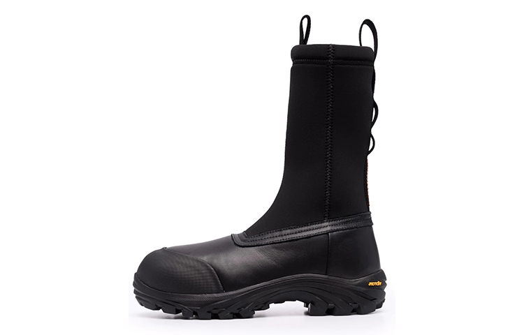 (Women) Heron Preston CTNMB Mid-Top Sneakers 'Black' HWIE002F21LEA0011010