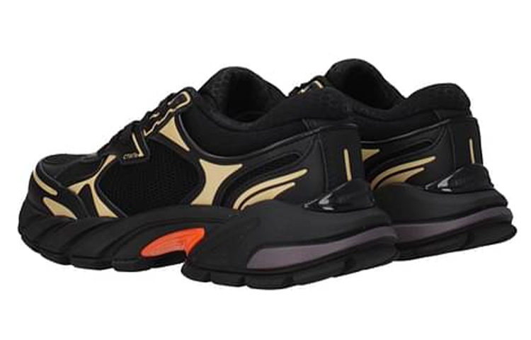 Shop (W) Heron Preston Cuir Tissu Bas ''Mode Noir'' HWIA031FAB0011061