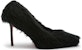 (W) Heron Preston But Stiletto Hujung Tirus 'Kulit Hitam' HWII001F23FAB0011000