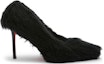Order (W) Heron Preston But Stiletto Hujung Tirus 'Kulit Hitam' HWII001F23FAB0011000