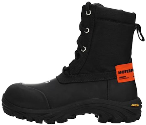(Women) Heron Preston Short Boots 'Logo Black' HWIA023E20LEA0011022 Buy (Women) Heron Preston Short Boots 'Logo Black' HWIA023E20LEA0011022