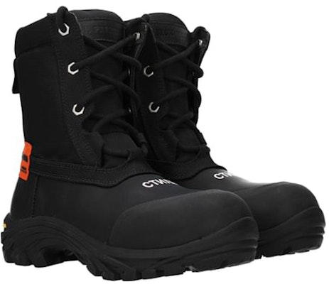 (Women) Heron Preston Short Boots 'Logo Black' HWIA023E20LEA0011022 Order (Women) Heron Preston Short Boots 'Logo Black' HWIA023E20LEA0011022