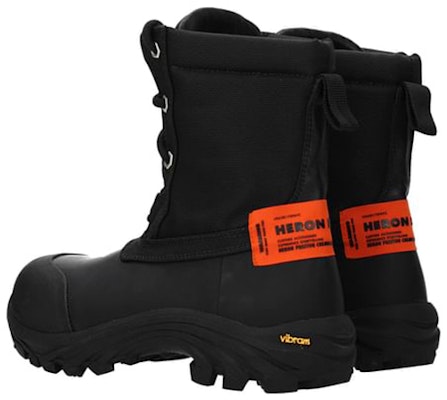 (Women) Heron Preston Short Boots 'Logo Black' HWIA023E20LEA0011022 Lookbook (Women) Heron Preston Short Boots 'Logo Black' HWIA023E20LEA0011022