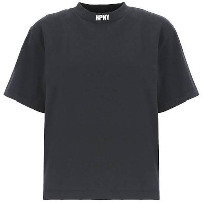 (Women) HERON PRESTON SS23 Black Crewneck Short Sleeve T-Shirt HWAA033C99JER0021001 Order (Women) HERON PRESTON SS23 Black Crewneck Short Sleeve T-Shirt HWAA033C99JER0021001