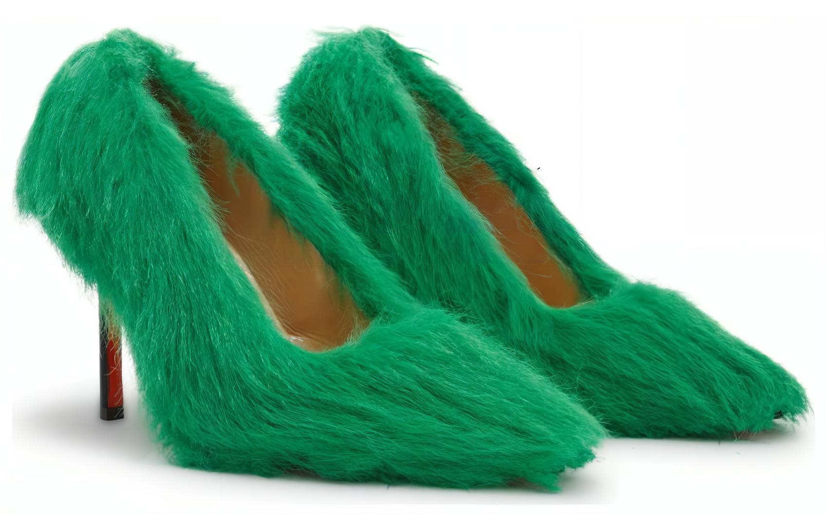 Lookbook (W) 헤론 프레스톤 스틸레토 '그린 레더' HWII001F23FAB0015500