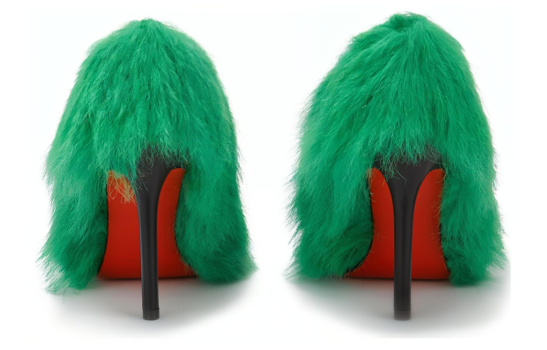 Shop (W) 헤론 프레스톤 스틸레토 '그린 레더' HWII001F23FAB0015500