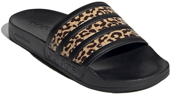 (Women) Hirocoledge x adidas Adilette Shower Slide 'Takahashi Hiroko - Black Leopard' FZ2856 Lookbook (Women) Hirocoledge x adidas Adilette Shower Slide 'Takahashi Hiroko - Black Leopard' FZ2856