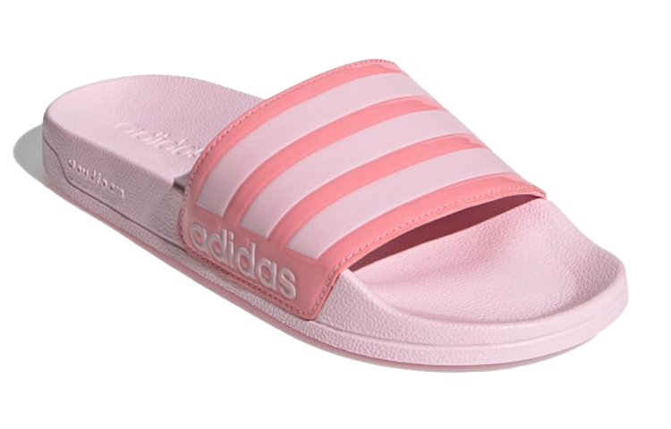 Lookbook adidas Adilette Shower 女式 粉色 拖鞋