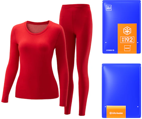 (Women) HLA Thermal Set - Anti-Bacterial, Anti-Static, Fleece-Lined Warmth HBANYW4ACB0906 Buy (Women) HLA Thermal Set - Anti-Bacterial, Anti-Static, Fleece-Lined Warmth HBANYW4ACB0906