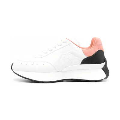 (W) HOKA Alexander McQueen Sprint RNNR 'White Black Pink'