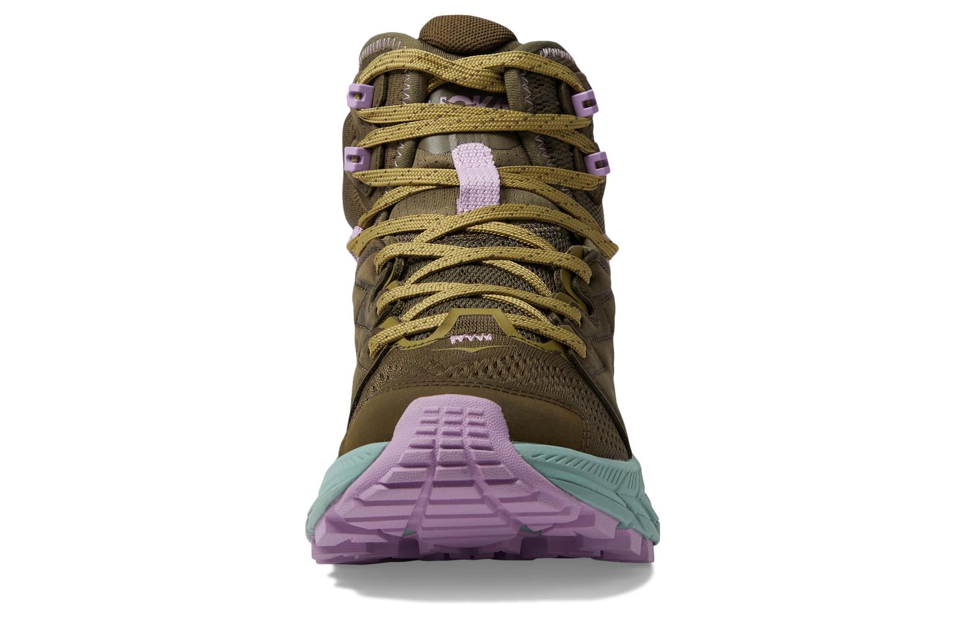 Shop (W) HOKA Anacapa Breeze Mid 'Dark Olive Agave' – Kasut Outdoor Hijau Zaitun Gelap 1134506-DOAG