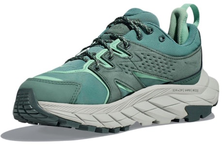 HOKA ONE ONE Anacapa 系列 減震防滑耐磨 低筒 跑步鞋 女款 綠灰 Lookbook HOKA ONE ONE Anacapa 系列 減震防滑耐磨 低筒 跑步鞋 女款 綠灰