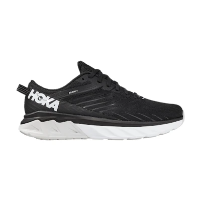 (W) HOKA Arahi 4 'Black White'