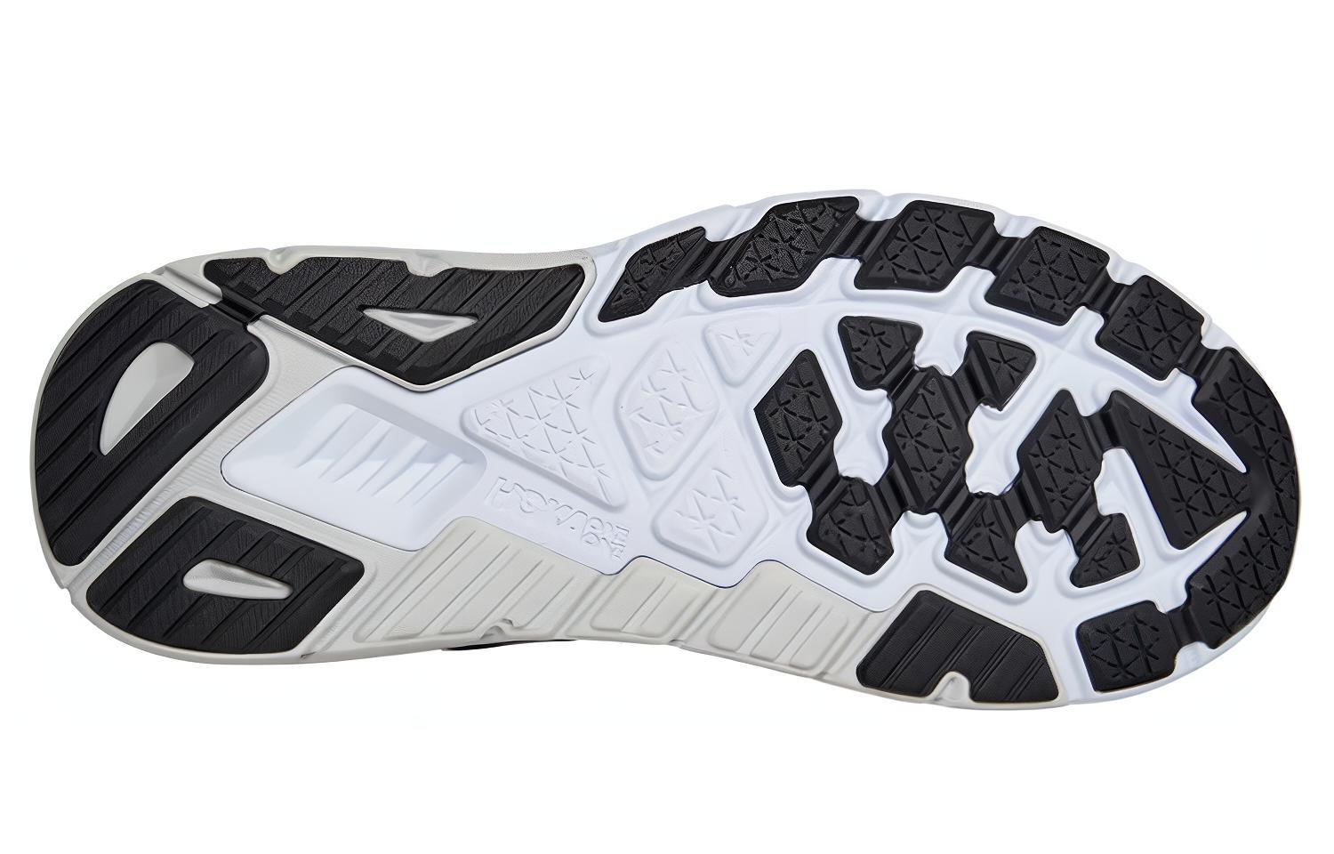 Shop (W) HOKA Arahi 5 Wide 'Hitam Putih' 1115013-BWHT