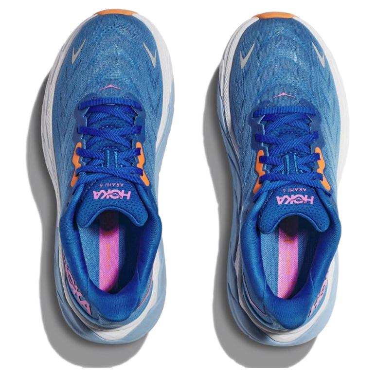 Lookbook (W) HOKA Arahi 6 'All Aboard Coastal Sky' Sepatu Lari Pria/Wanita 1123195-AACS