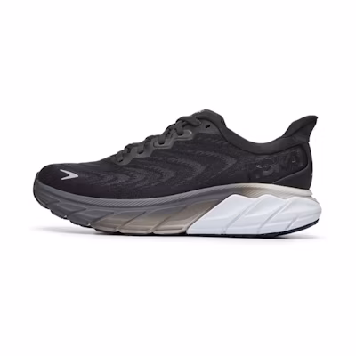 (W) HOKA Arahi 6 'Black White'