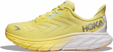 (Women) HOKA Arahi 6 'Citrus Glow White' 1123195-CGWHT (Women) HOKA Arahi 6 'Citrus Glow White' 1123195-CGWHT