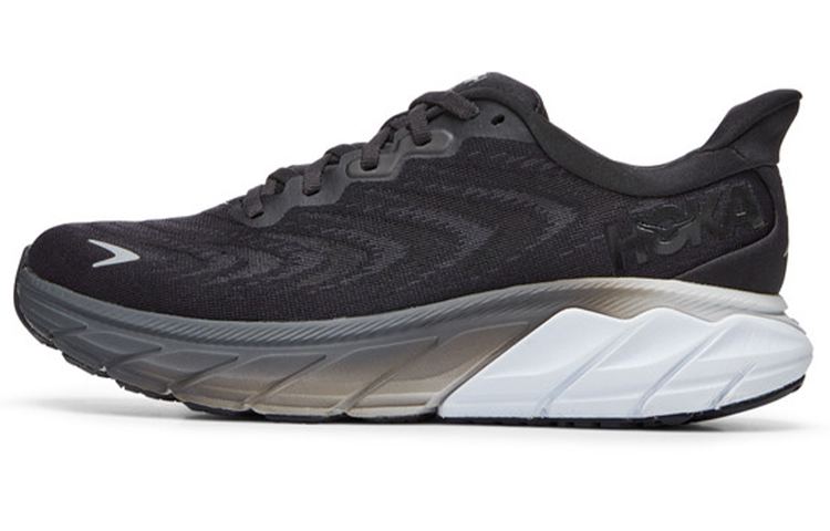 (Women) HOKA Arahi 6 Wide 'Black White' 1123197-BWHT