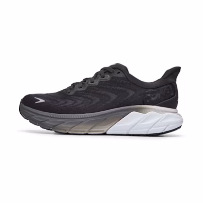 (W) HOKA Arahi 6 Wide 'Black White'